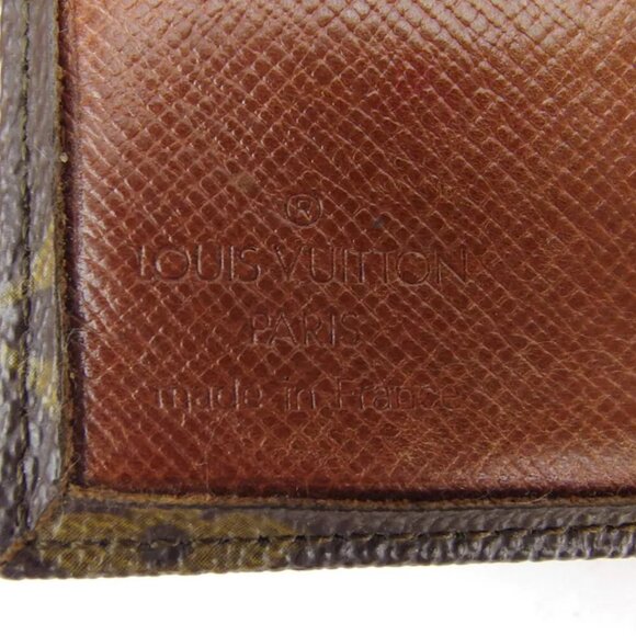 Louis Vuitton W hook purse Monogram beige Monogram canvas Authentic used T10540 - Picture 5 of 9